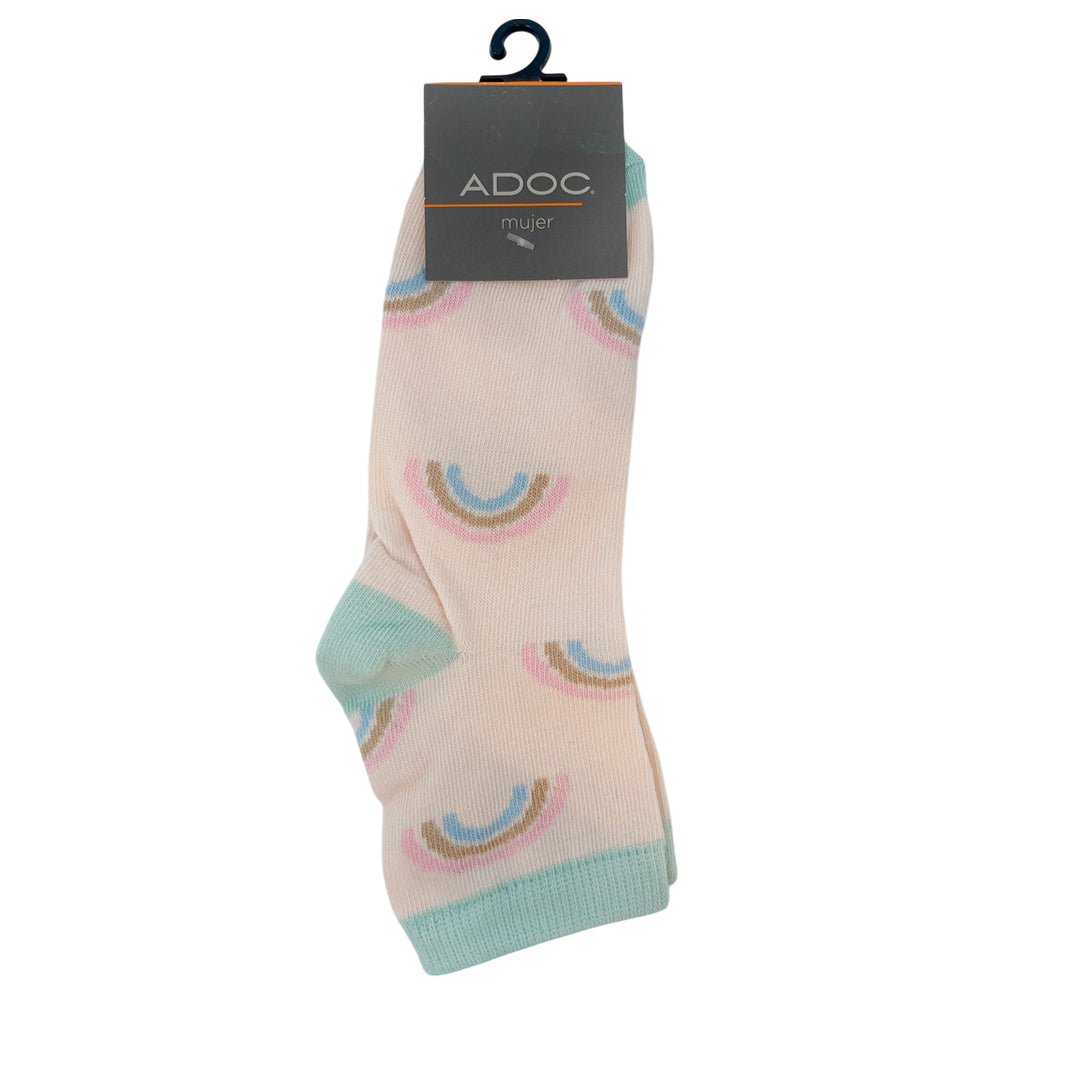 Calcetines Arcoiris color rosado