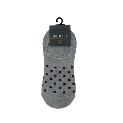 Calcetines Punto color gris