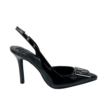 Tacones slingback Atlas para mujer color negro