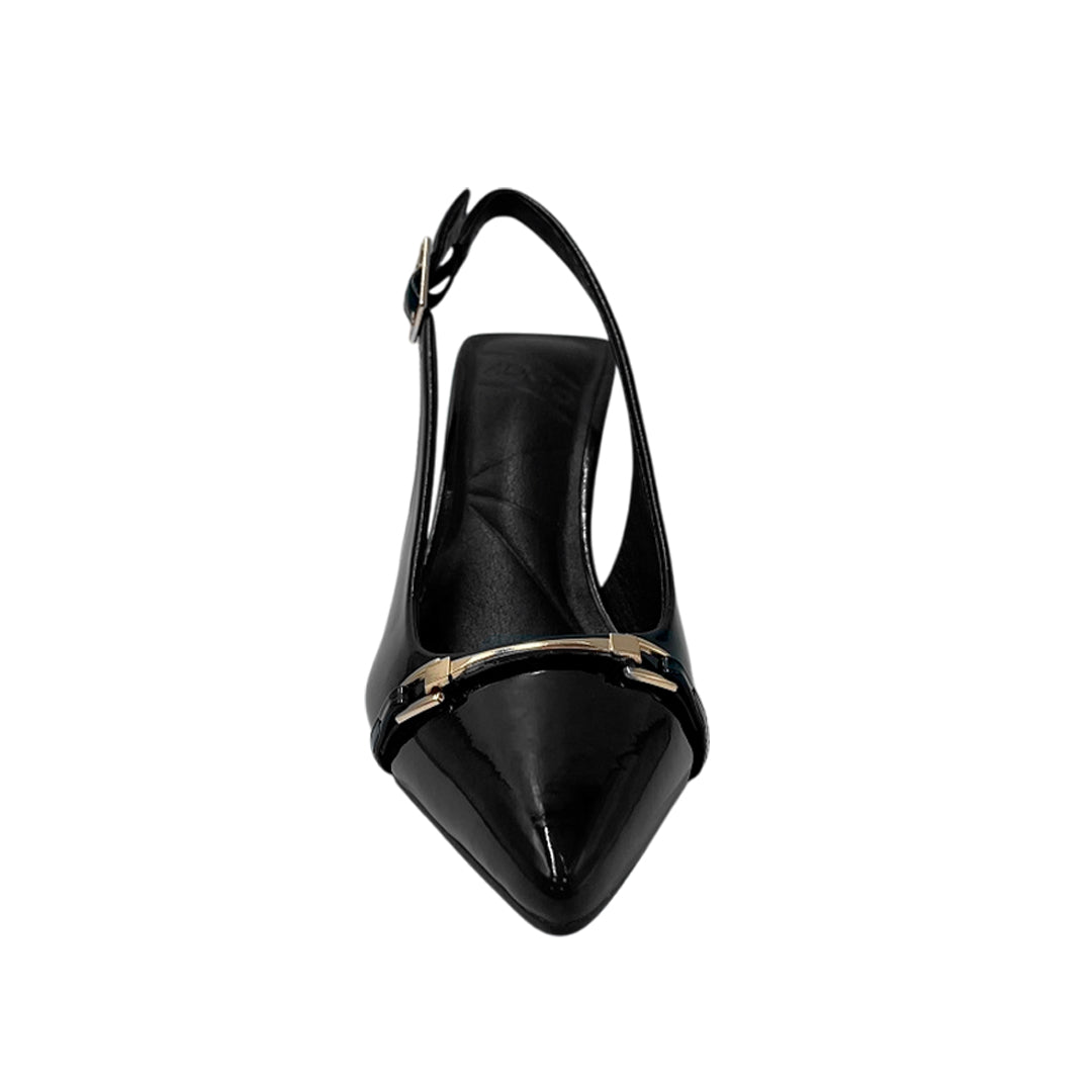Tacones slingback Briseida para mujer color negro