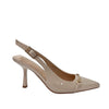 Tacones slingback Briseida para mujer color nude