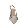 Tacones slingback Briseida para mujer color nude