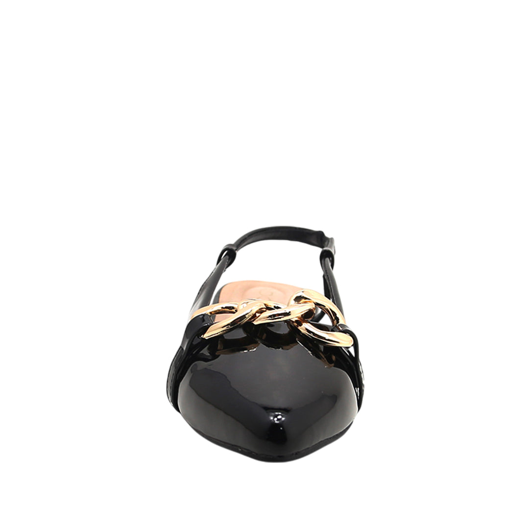 Ballerinas slingback Camille para mujer color negro