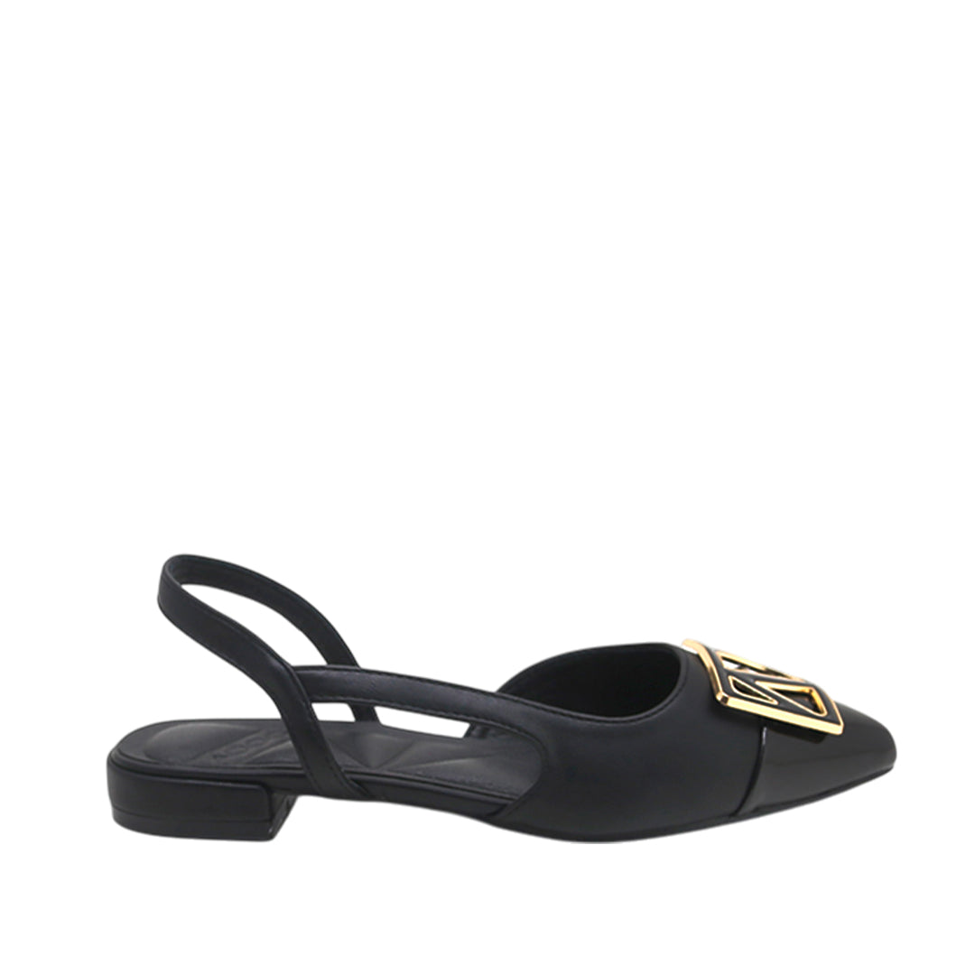 Ballerinas slingback Claire para mujer color negro