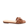 Sandalias slip on Elira para mujer color tan