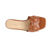 Sandalias slip on Elira para mujer color tan