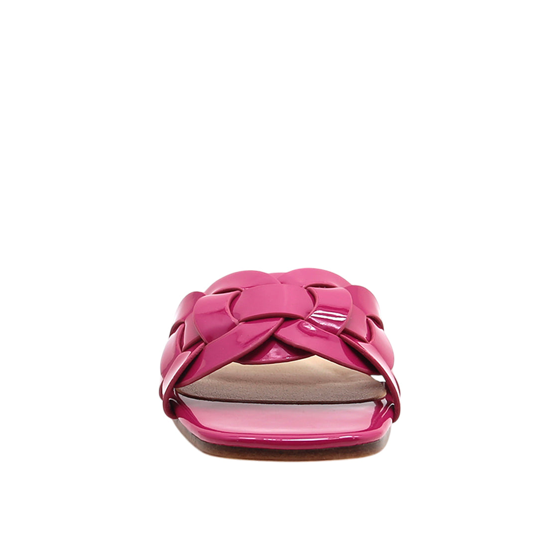 Sandalias slip on Elira para mujer color fucsia