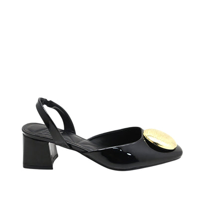 Tacones chunky Bianca para mujer color negro