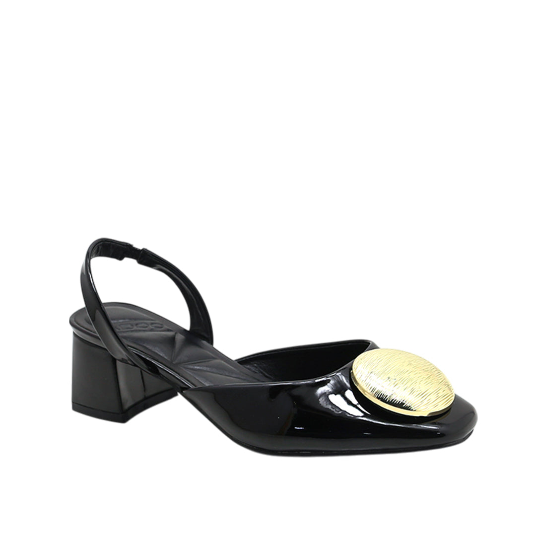 Tacones chunky Bianca para mujer color negro
