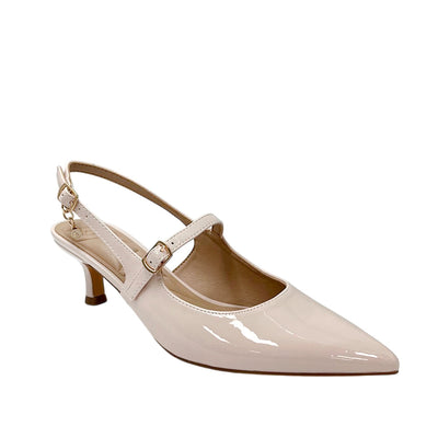 Tacones slingback Bell para mujer color blush
