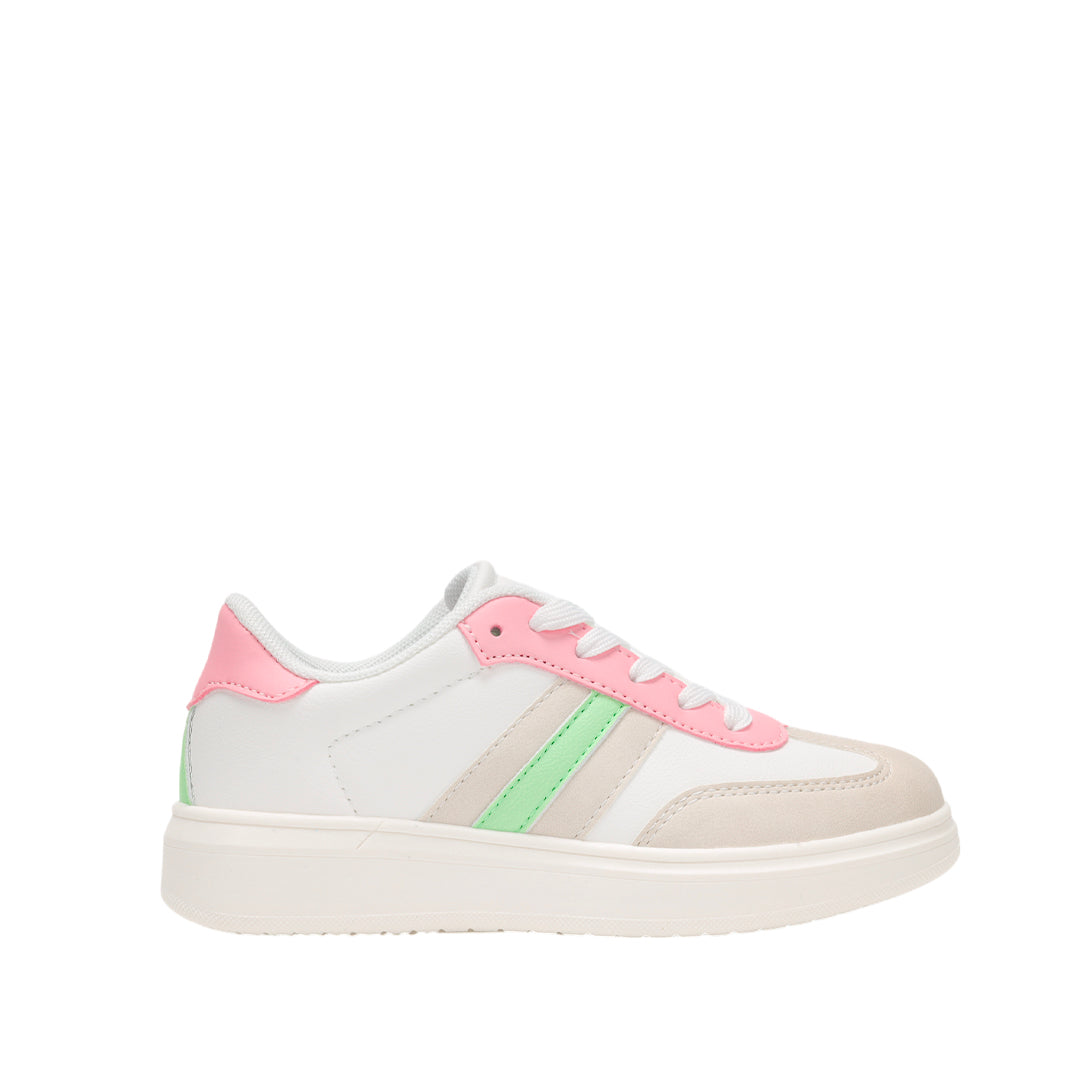 Sneakers Annie para niña color blanco