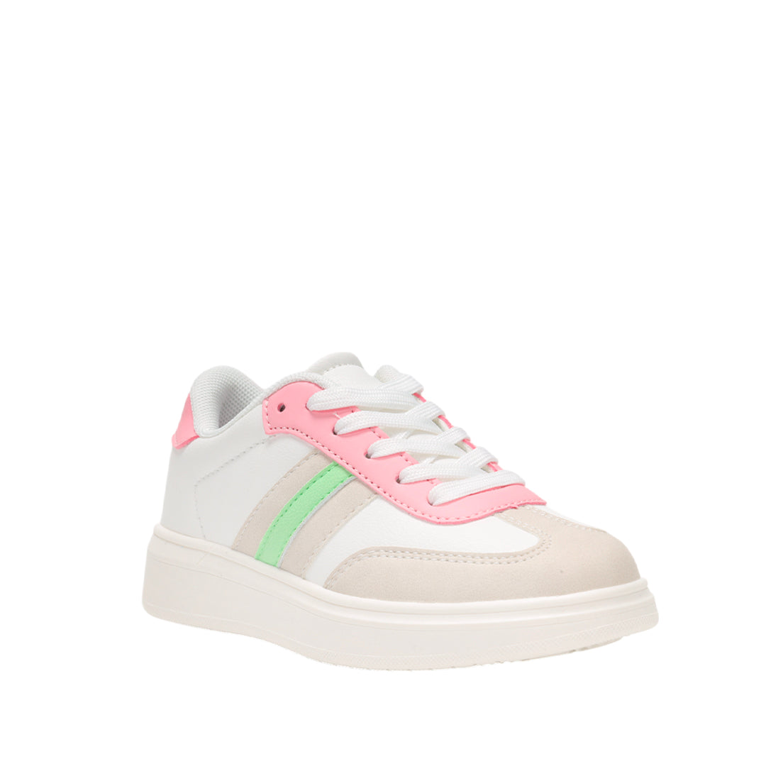 Sneakers Annie para niña color blanco