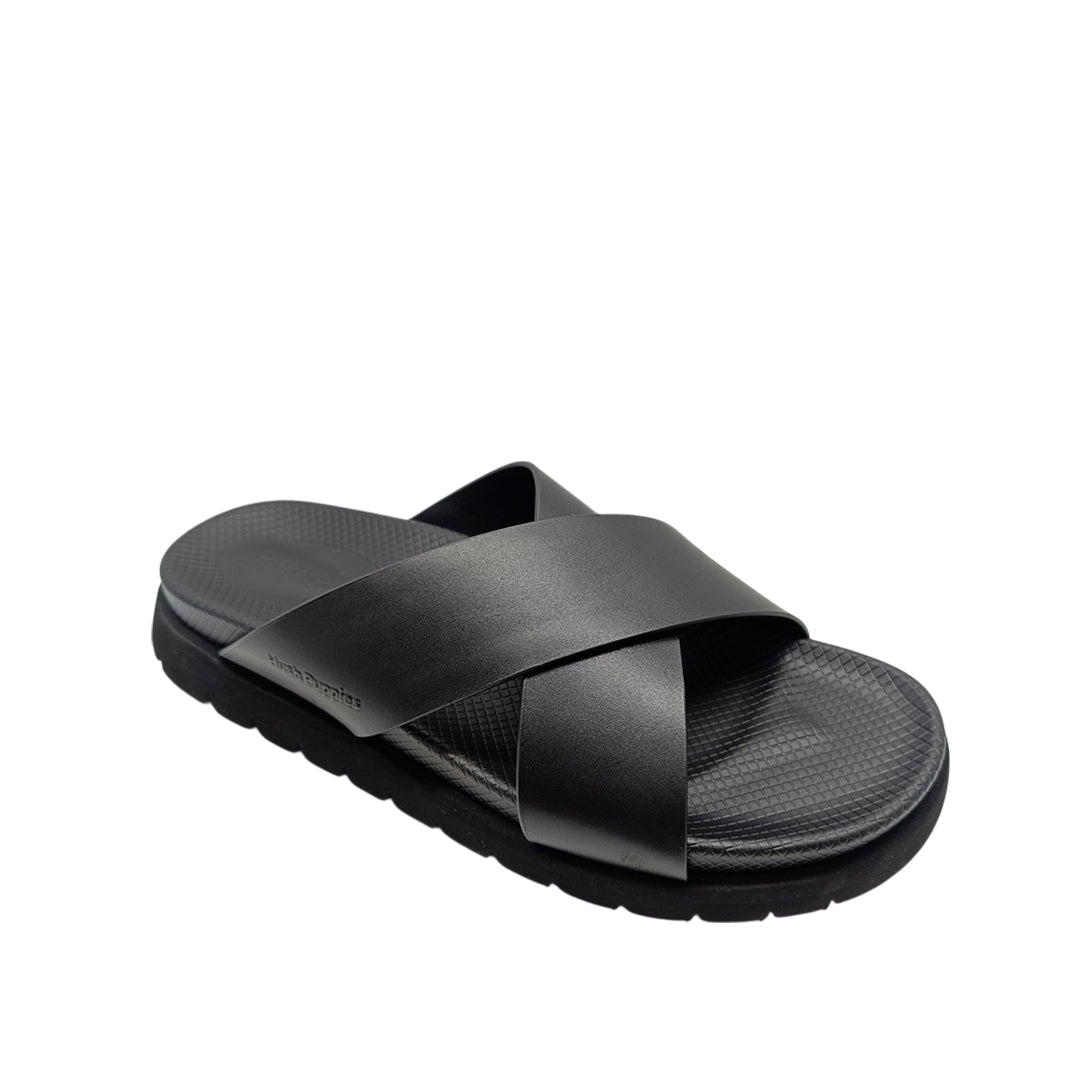 Sandalias slip on Asher para hombre color negro