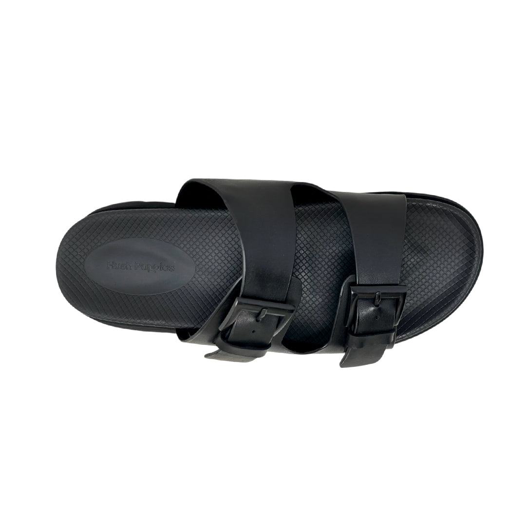 Sandalias slip on Boone para hombre color negro