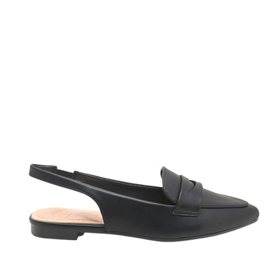 Ballerinas slingback Casandraa para mujer color negro