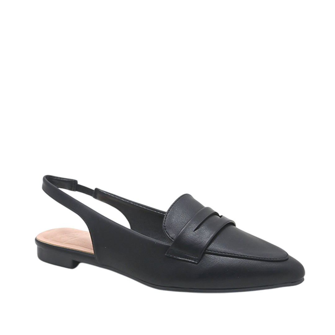 Ballerinas slingback Casandraa para mujer color negro