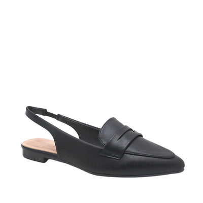 Ballerinas slingback Casandraa para mujer color negro