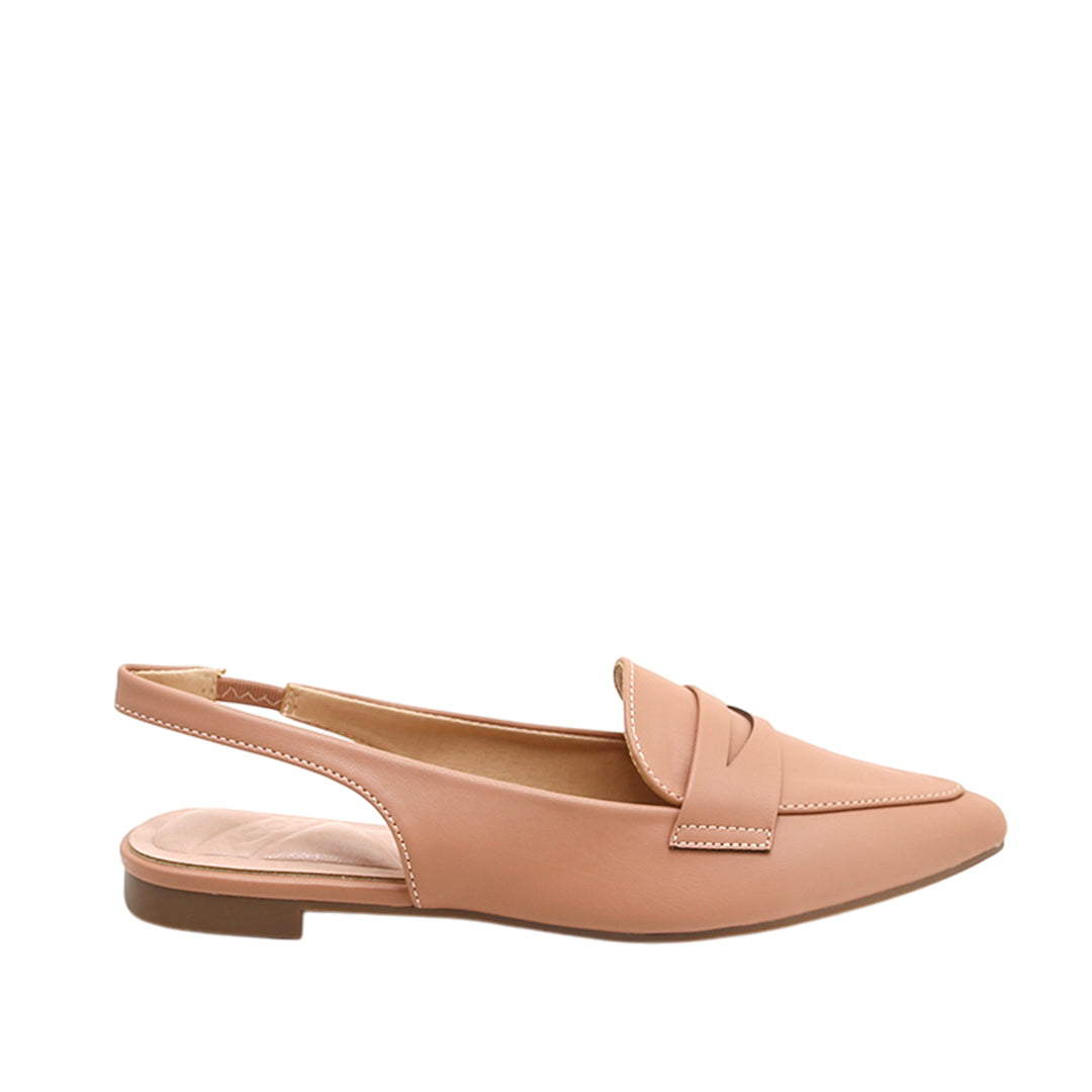 Ballerinas slingback Casandraa para mujer color nude