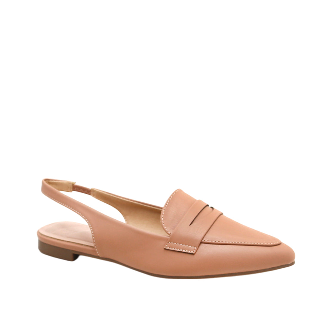 Ballerinas slingback Casandraa para mujer color nude