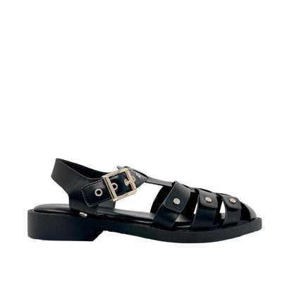 Sandalias cangrejeras Eden para mujer color negro