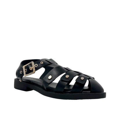 Sandalias cangrejeras Eden para mujer color negro