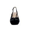 Tacones slingback Annie para mujer color negro
