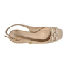 Tacones slingback Annie para mujer color beige