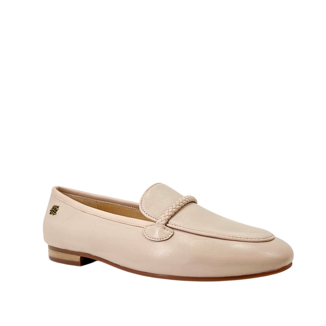 Mocasines Azucena para mujer color hueso