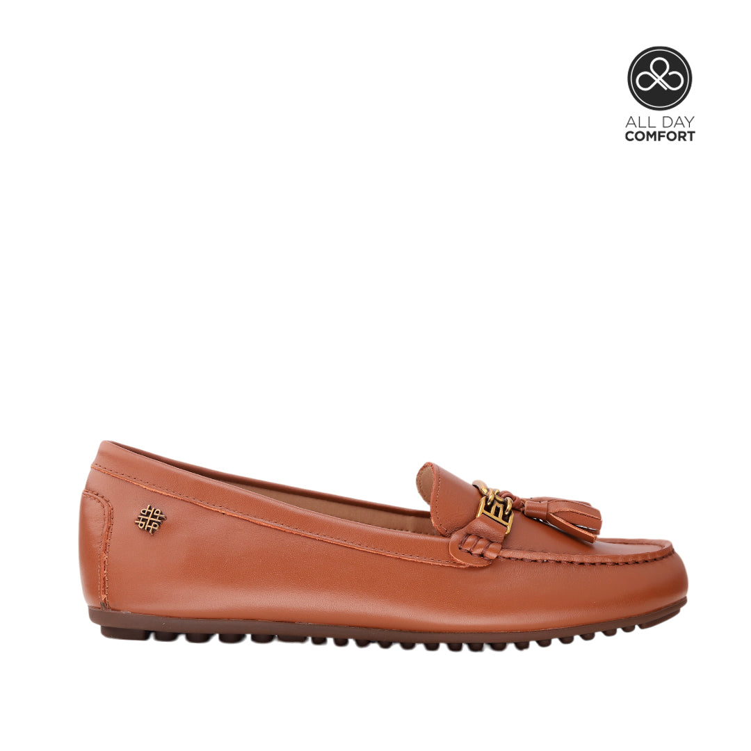 Mocasines Lorry para mujer color café