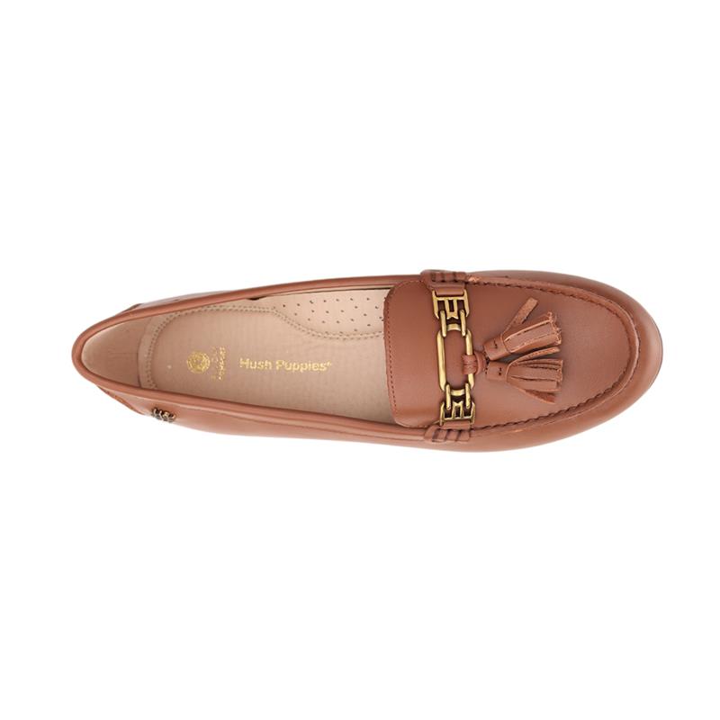 Mocasines Lorry para mujer color café