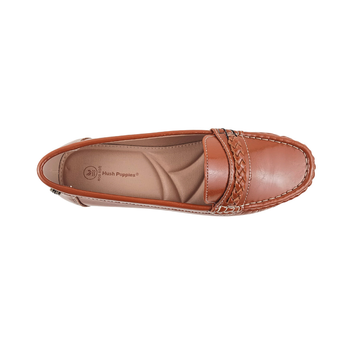 Mocasines Arlina para mujer color tan