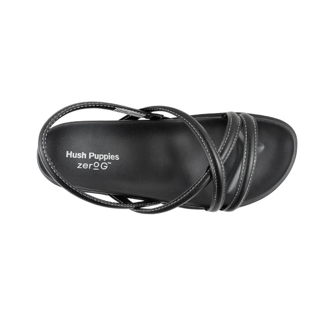 Sandalias flats Alondra para mujer color negro