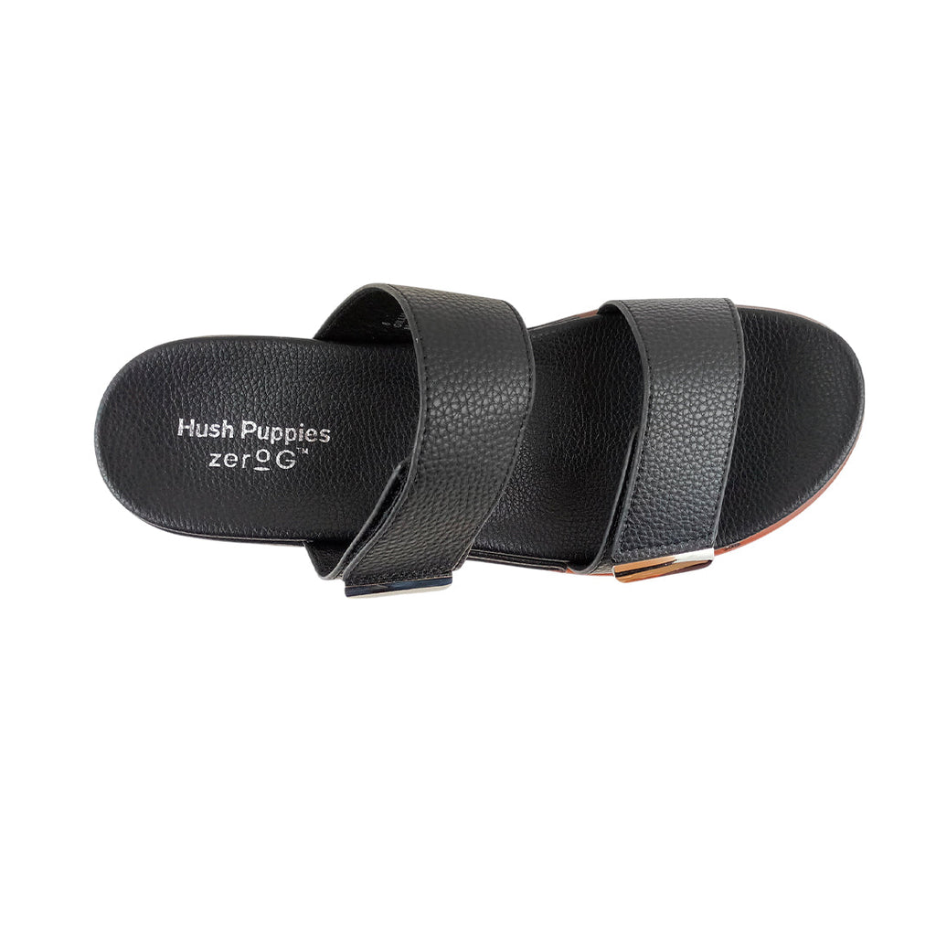 Sandalias flats Gillian para mujer color negro