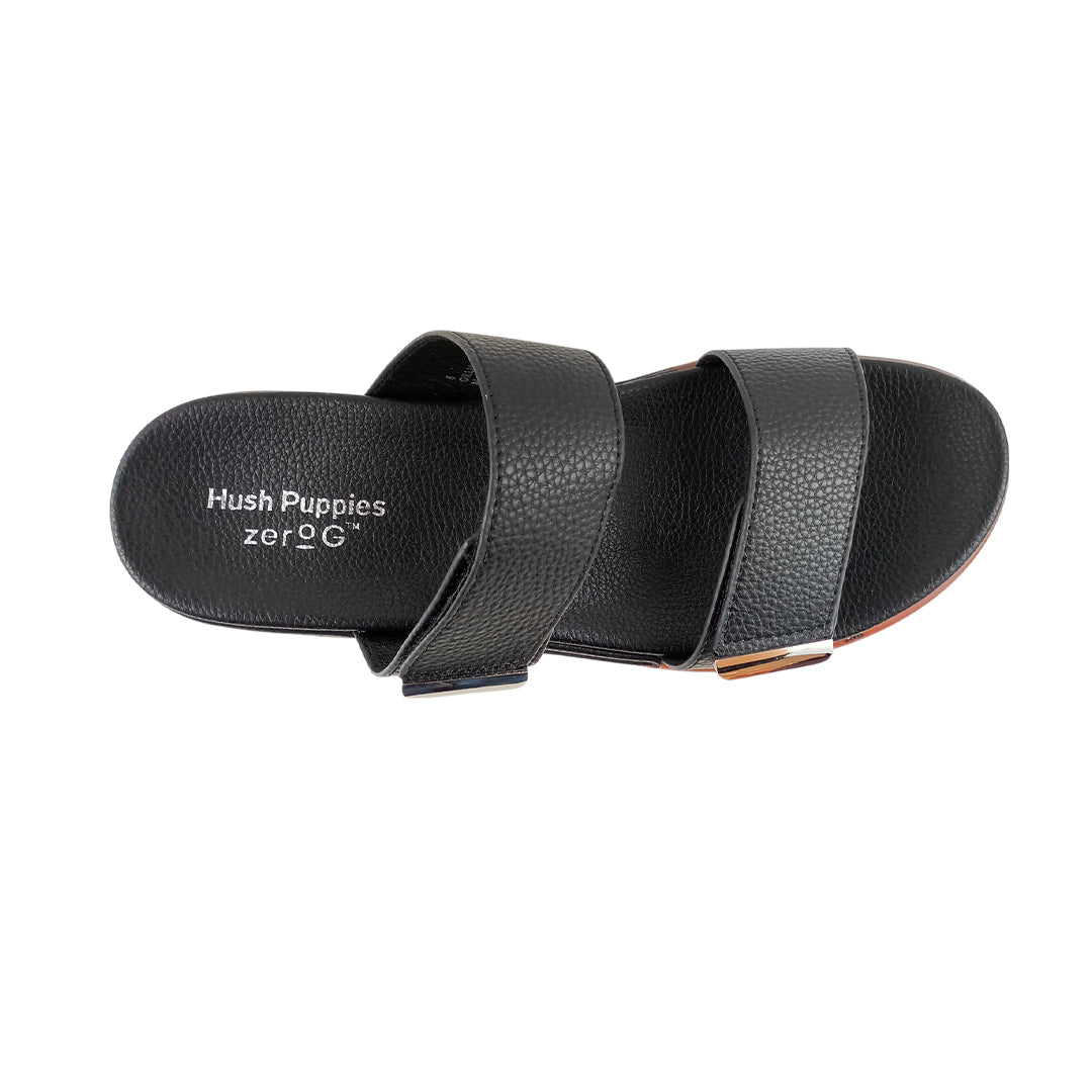 Sandalias flats Gillian para mujer color negro
