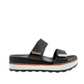 Sandalias flats Gillian para mujer color negro
