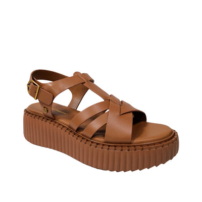 Sandalias Cellia para mujer color tan