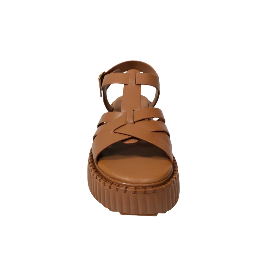 Sandalias Cellia para mujer color tan
