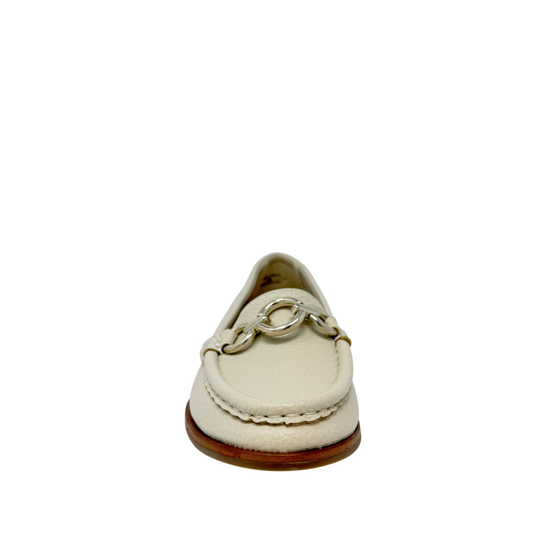 Mocasines Nayeli para mujer color hueso
