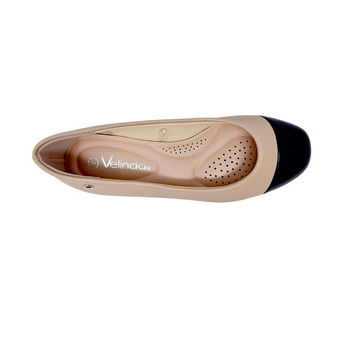 Ballerinas Sofia para mujer color hueso