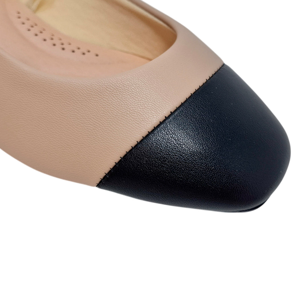 Ballerinas Sofia para mujer color hueso