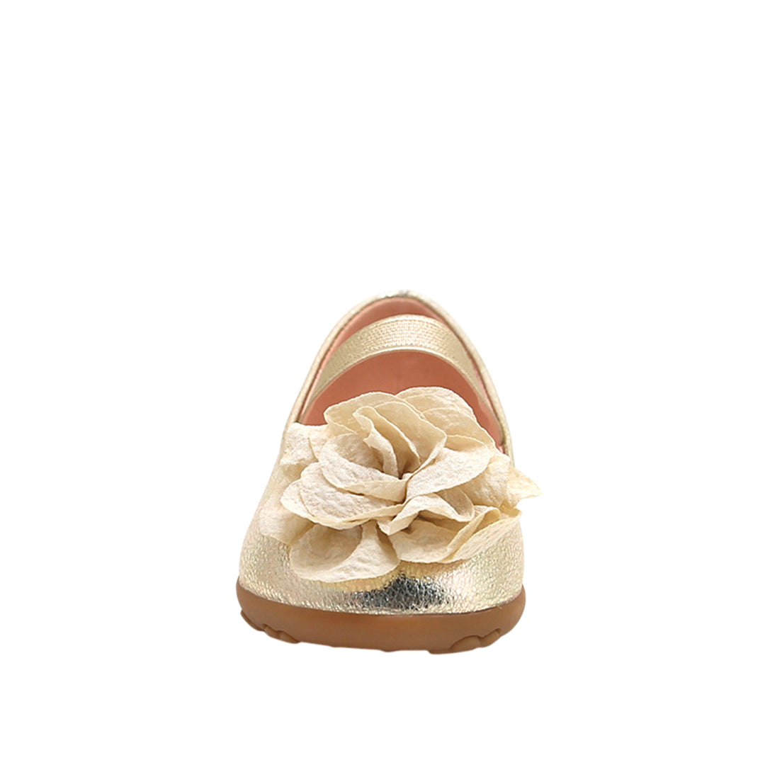 Ballerinas Flori para infante color dorado