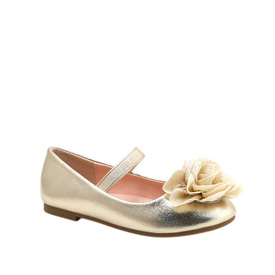 Ballerinas Flore para niña color dorado