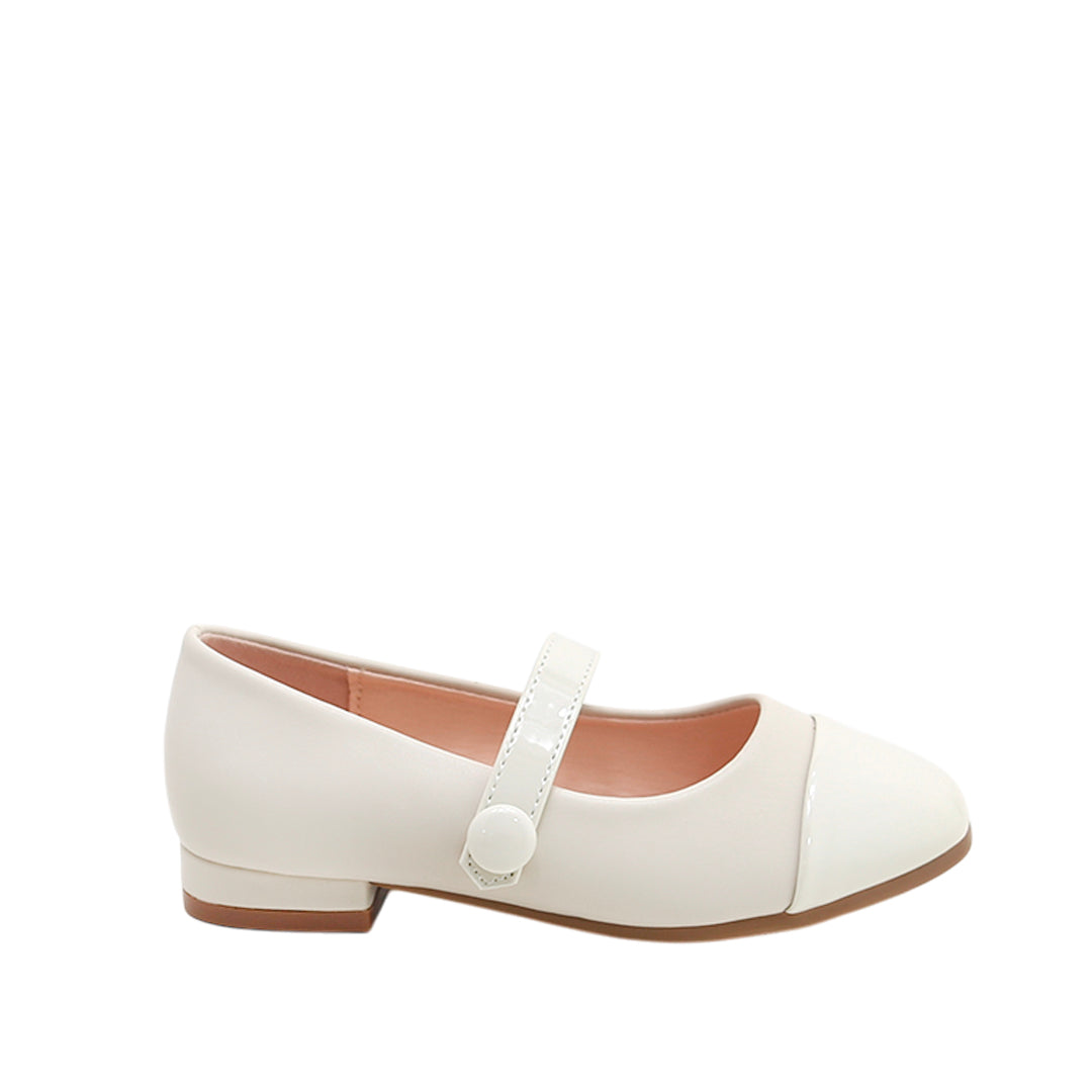 Ballerinas Cami para niña color blanco hueso