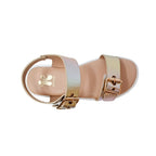 Sandalias Dol para niña color dorado