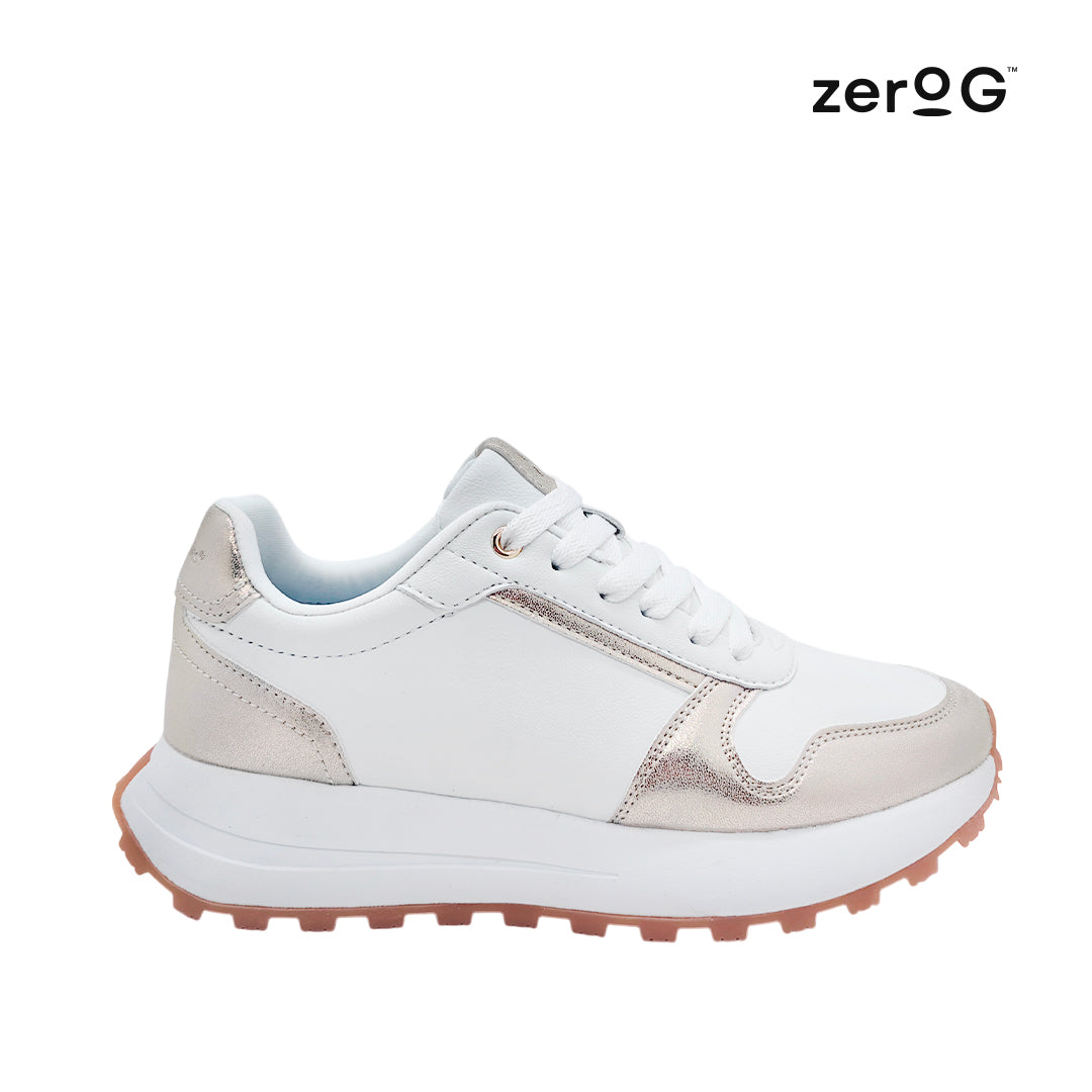 Tennis Claus para mujer color oro