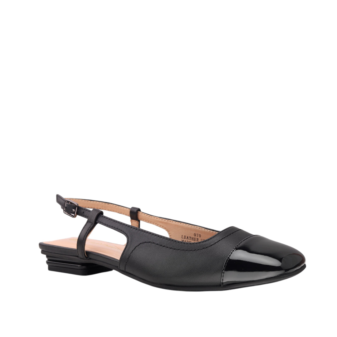 Ballerinas slingback Bianca para mujer color negro