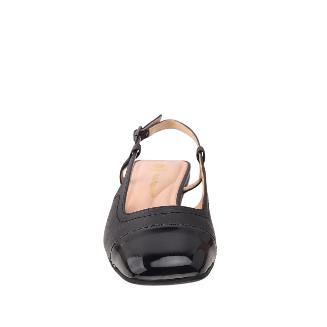 Ballerinas slingback Bianca para mujer color negro