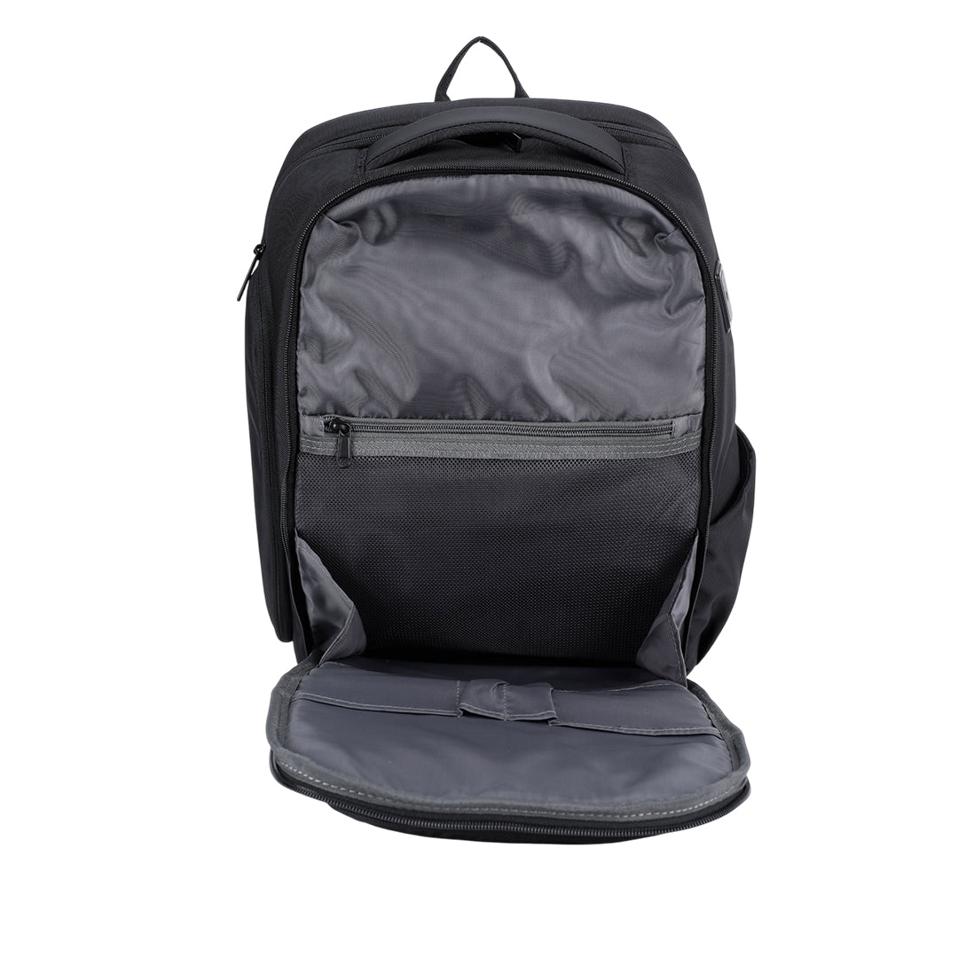Mochila Code para hombre color negro