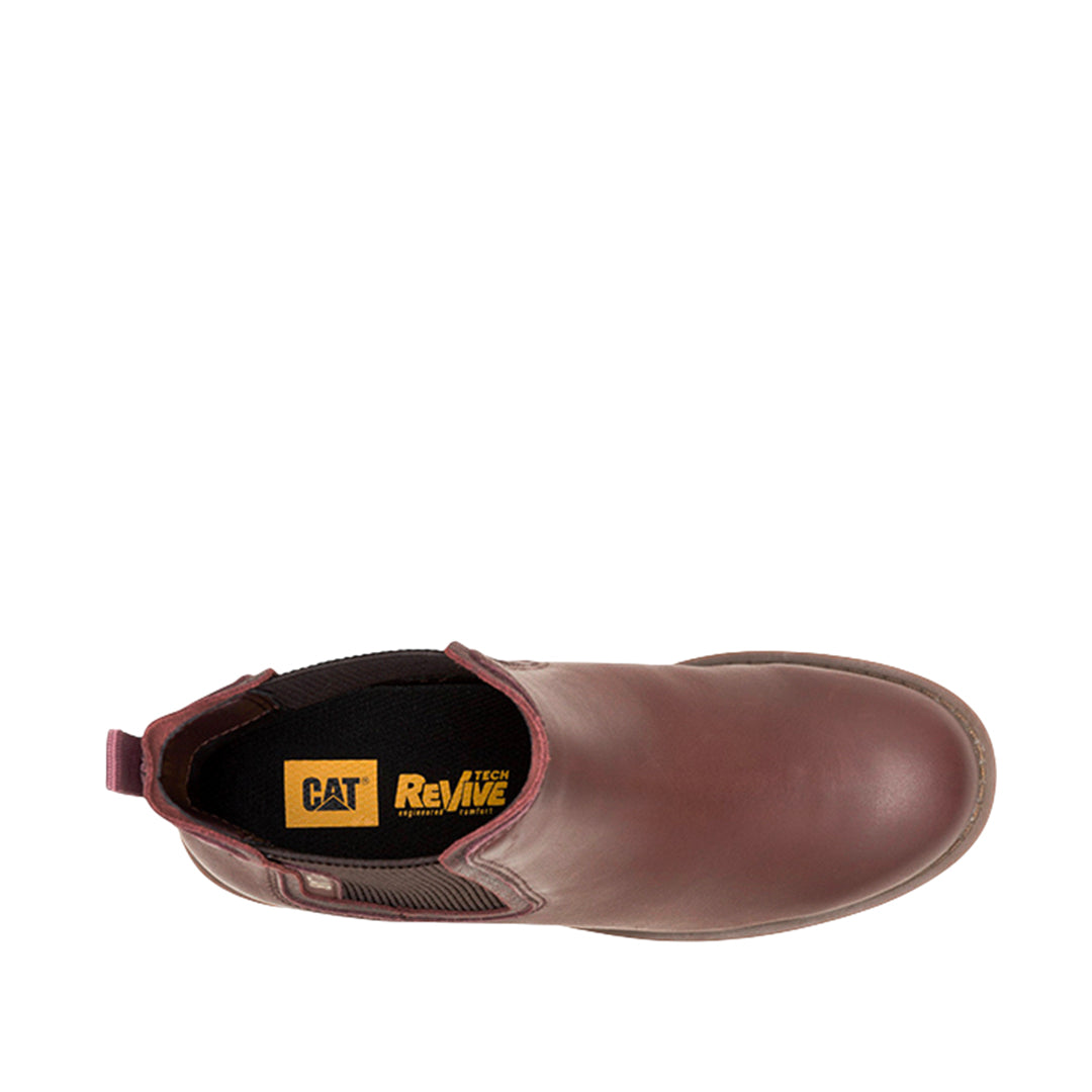 Botas Rewrite Chelsea para mujer color café