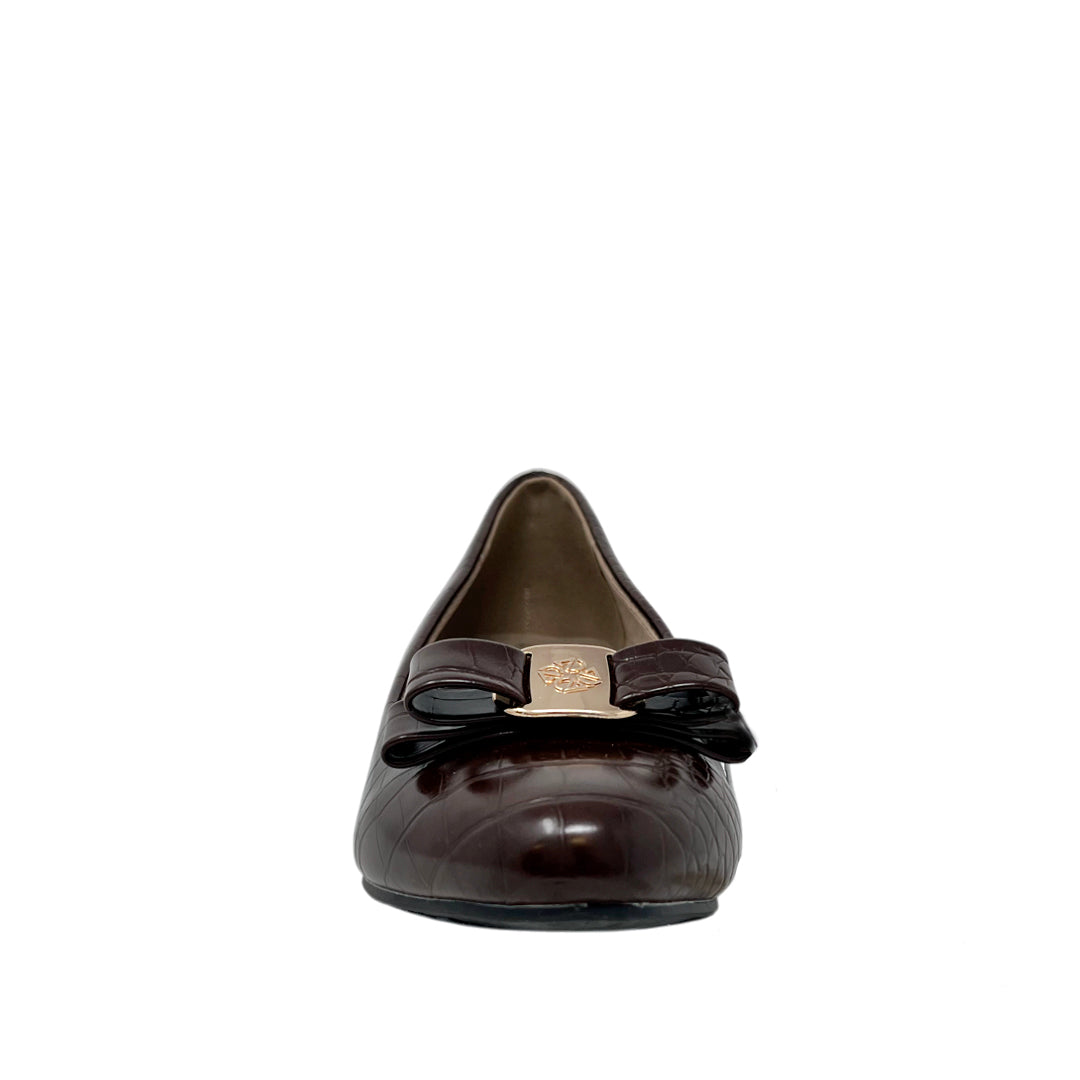 Tacones Belinna para mujer color café